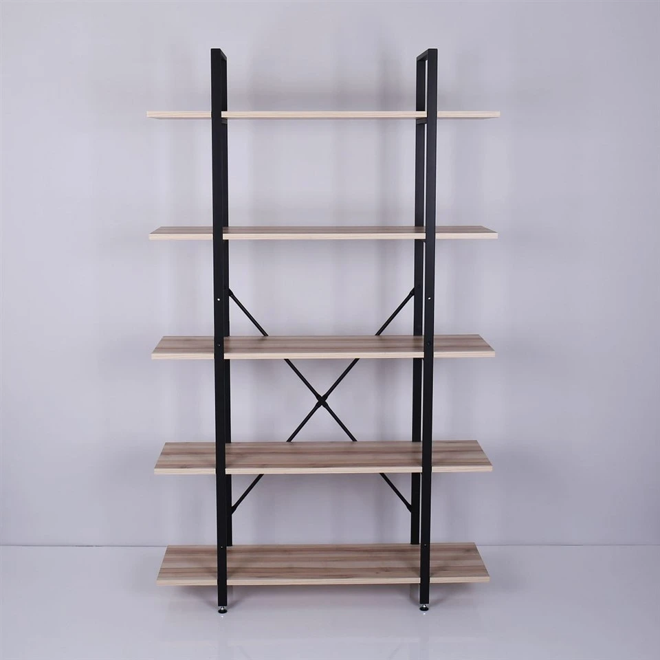 5 tier standing bookshelf(001)